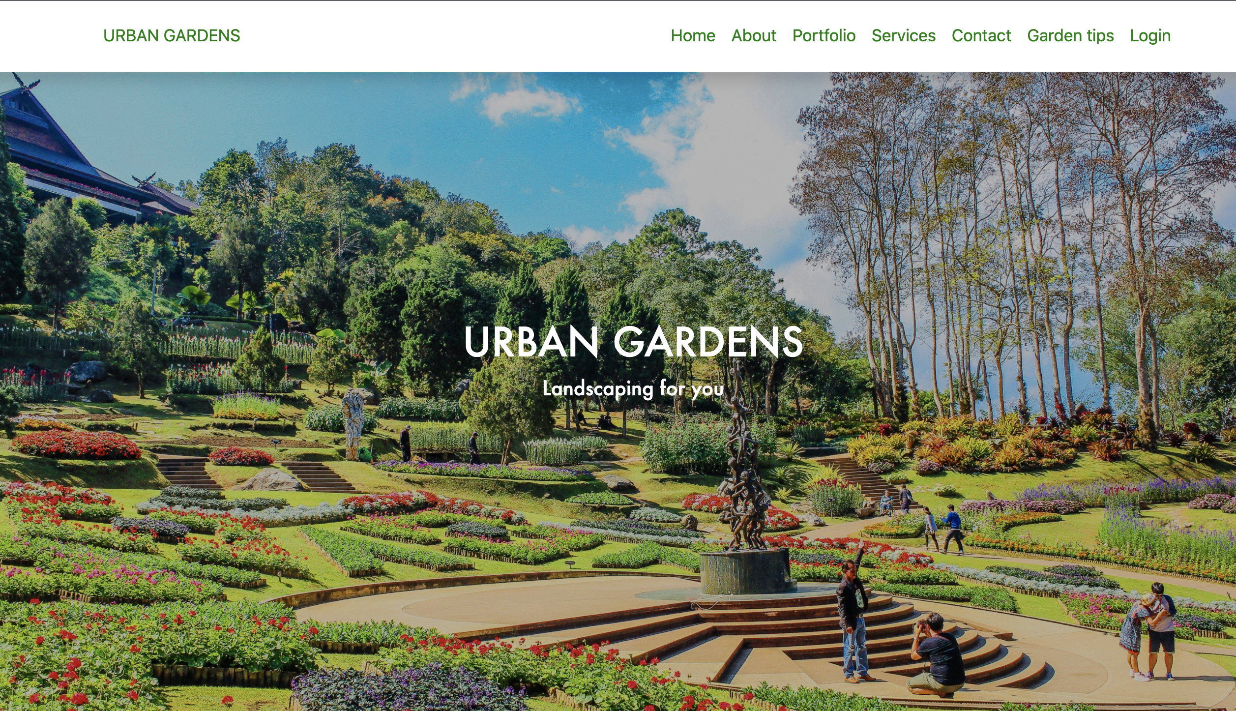urban gardens website